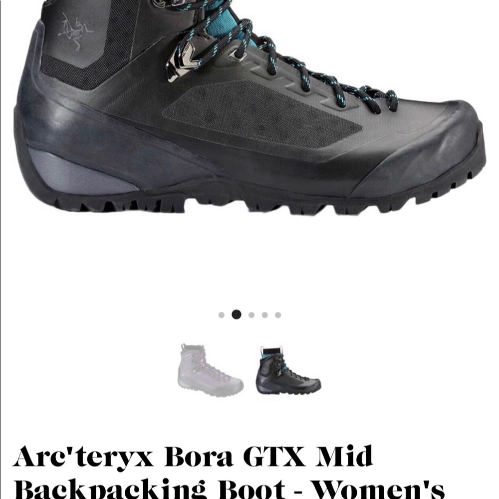Arc’teryx  gortex. Packing boots.